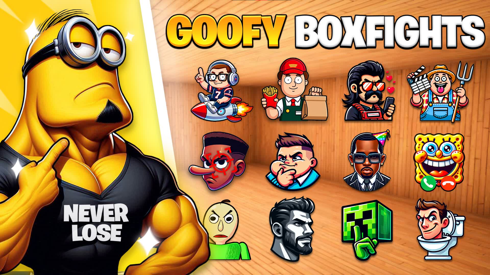 【注目の島】🤪 GOOFY BOXFIGHTS 📦