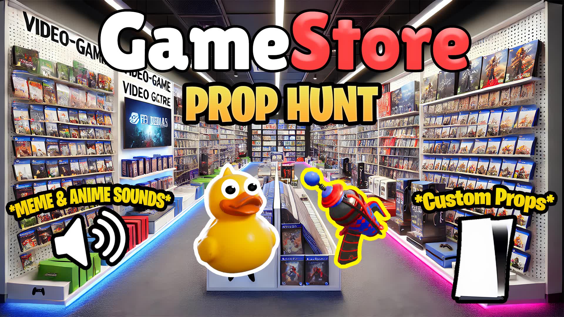 【注目の島】GameStore Prop Hunt 🎮