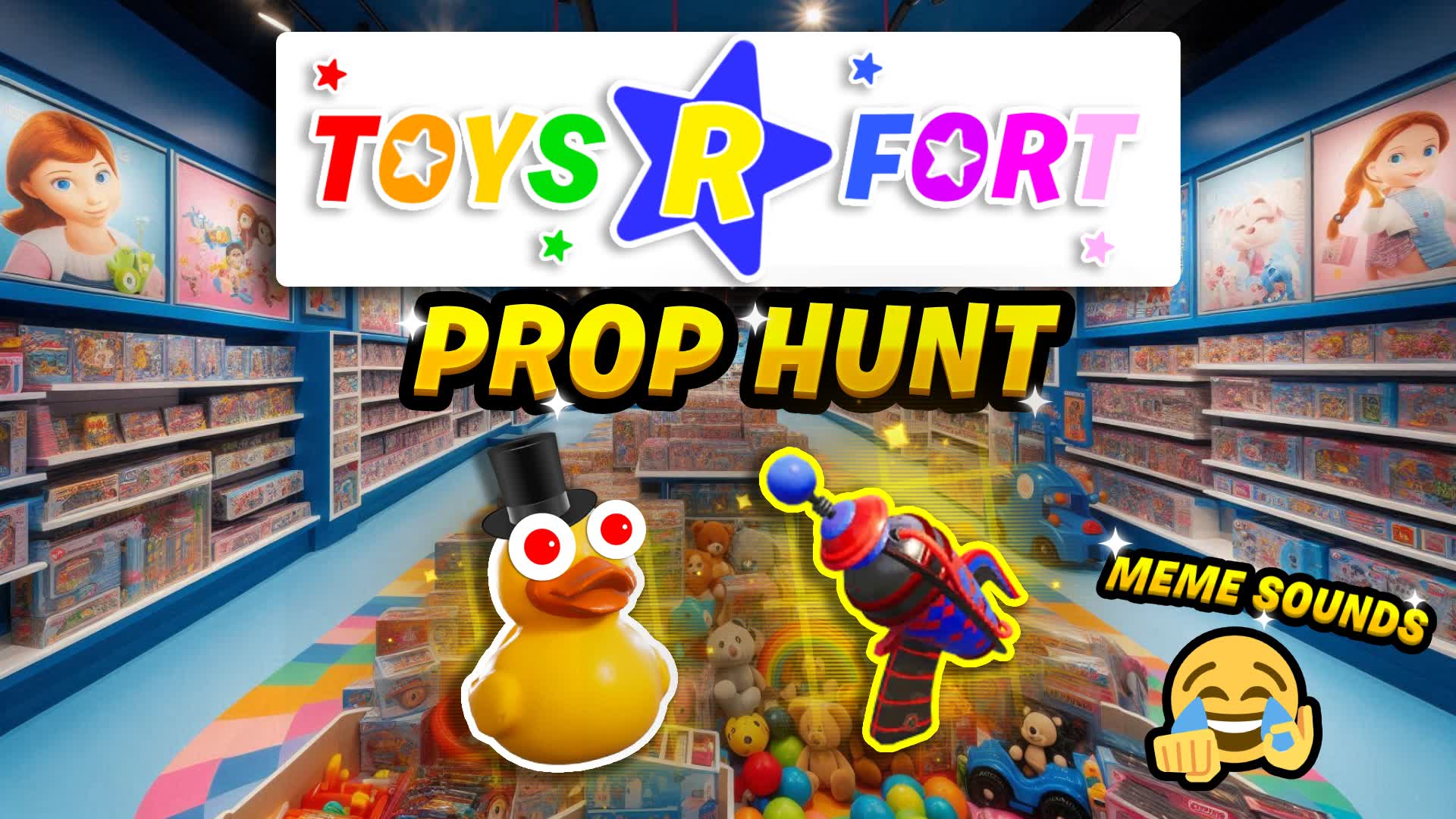 【注目の島】TOYS R FORT PROP HUNT 🛒