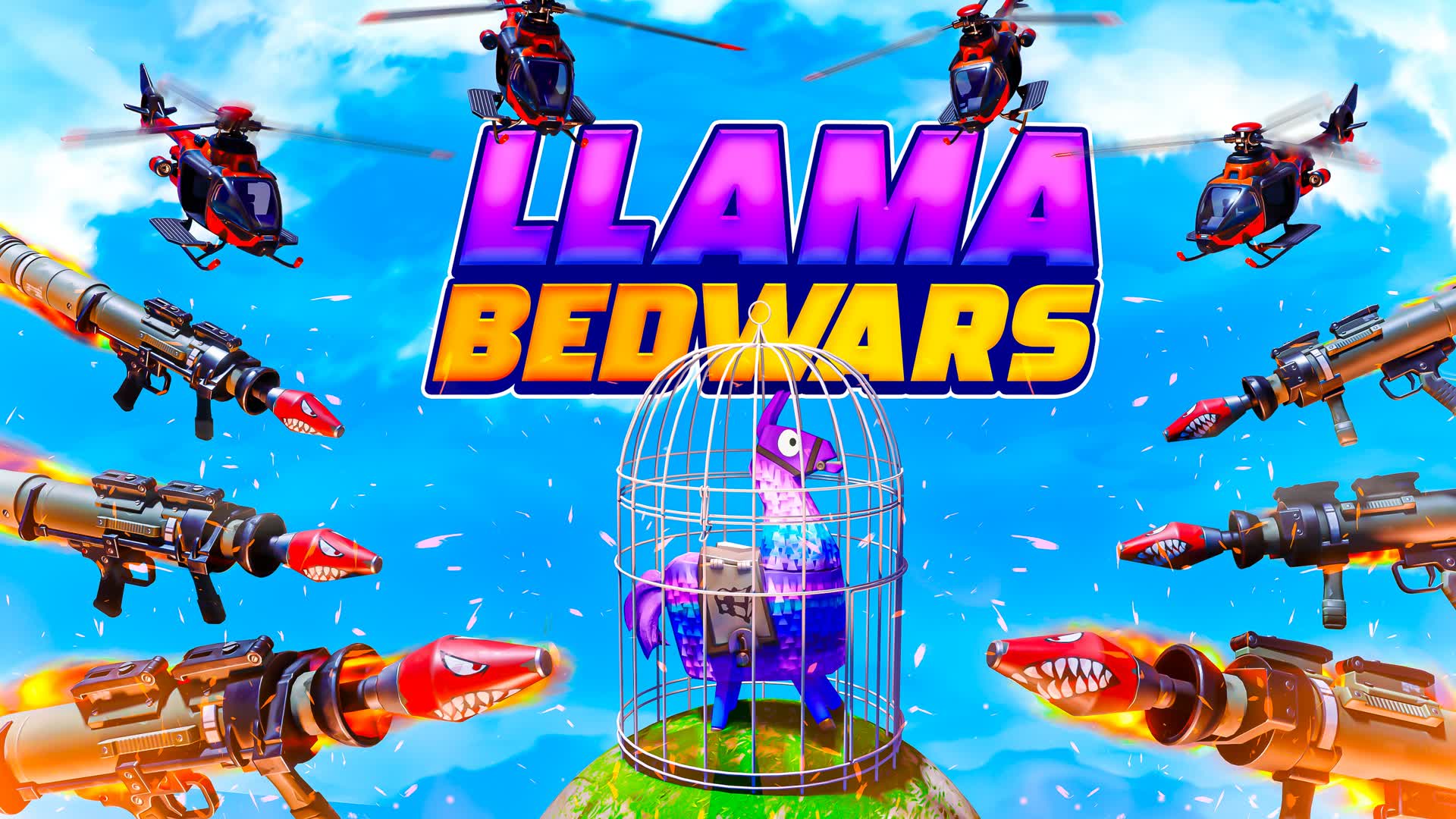 【注目の島】LLAMA BED WARS 🦙