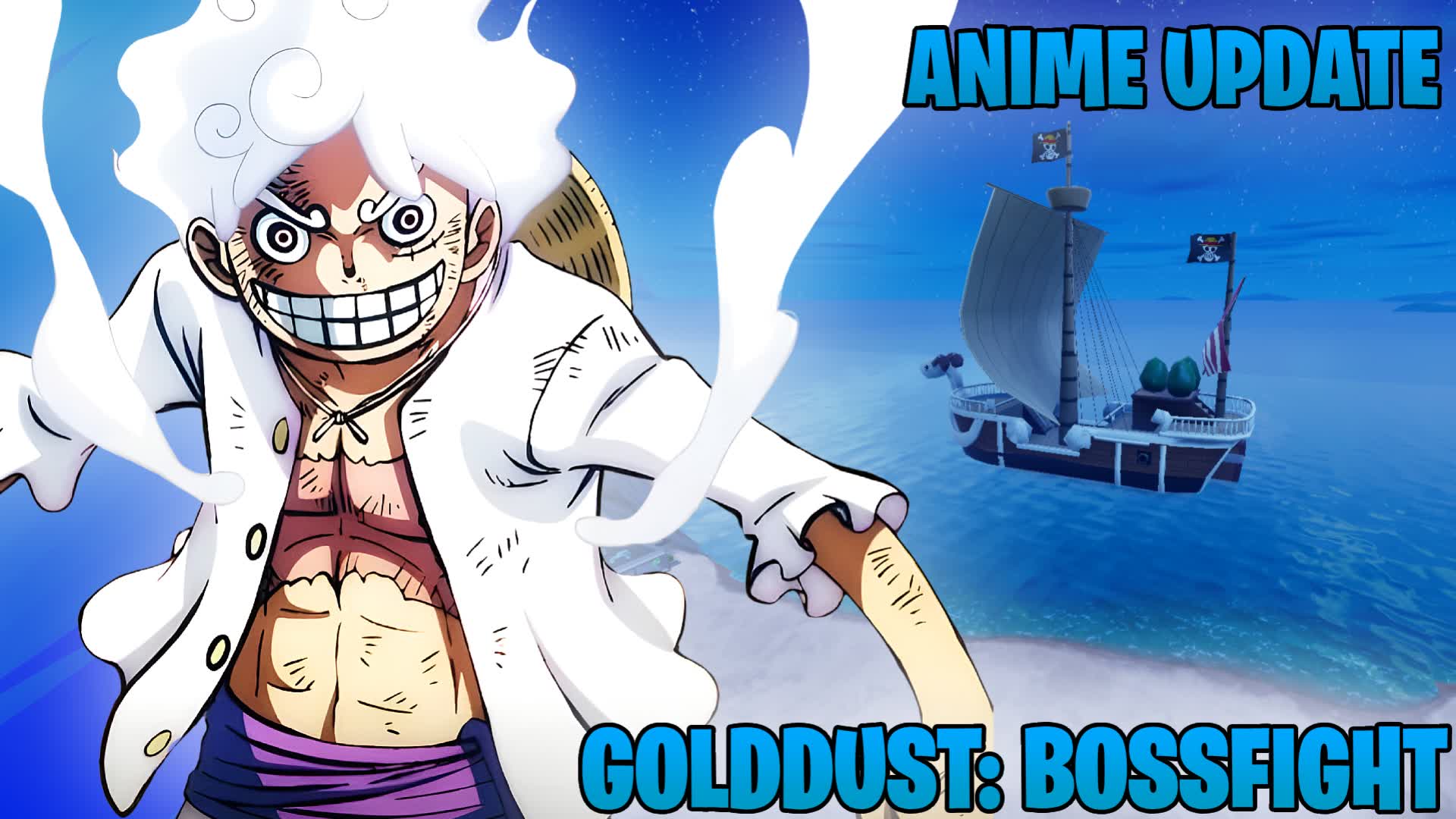 【注目の島】(ANIME UPDATE) GOLDDUST: BOSSFIGHT👾FPS