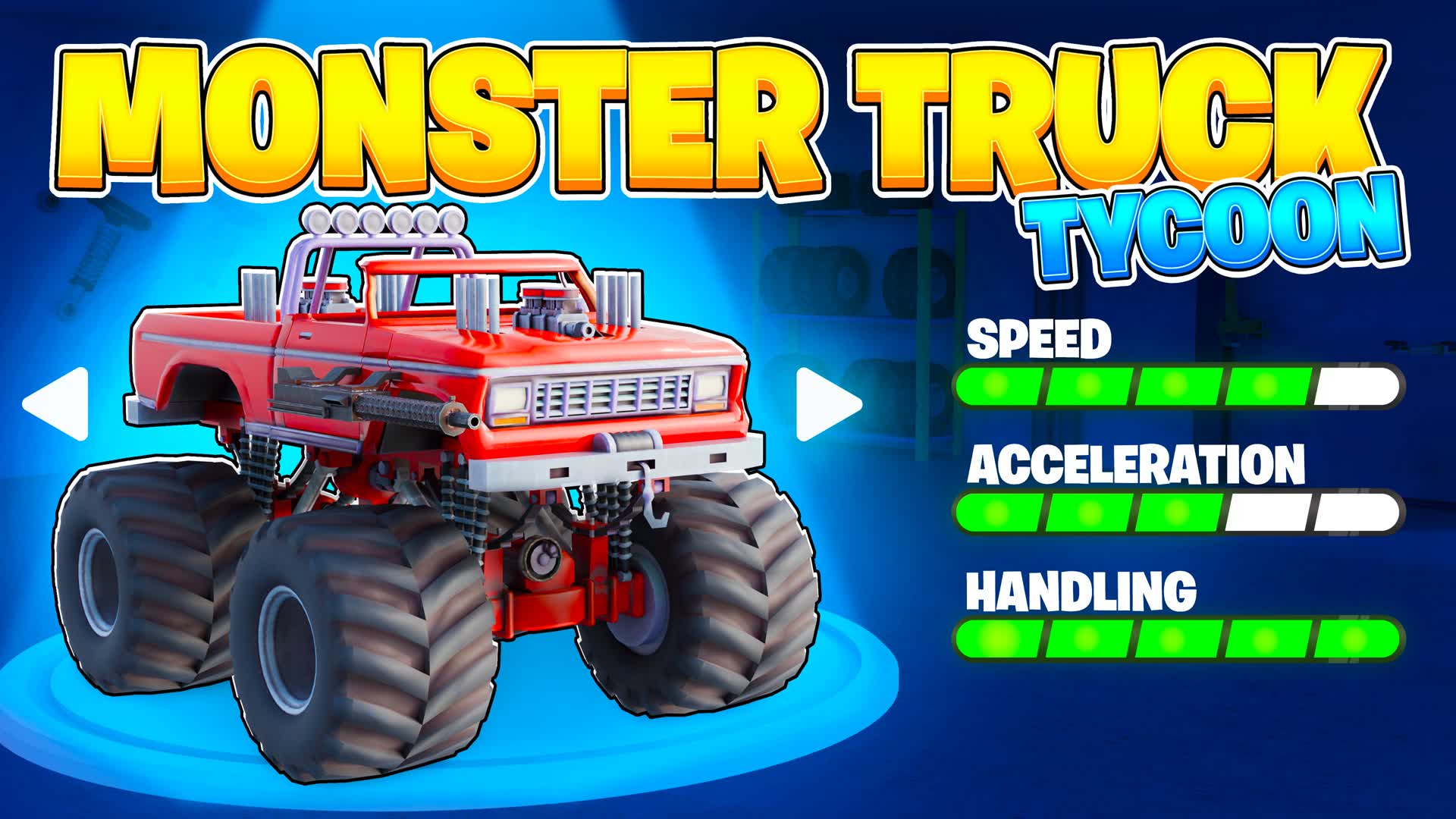 【注目の島】MONSTERTRUCK TYCOON CUSTOM