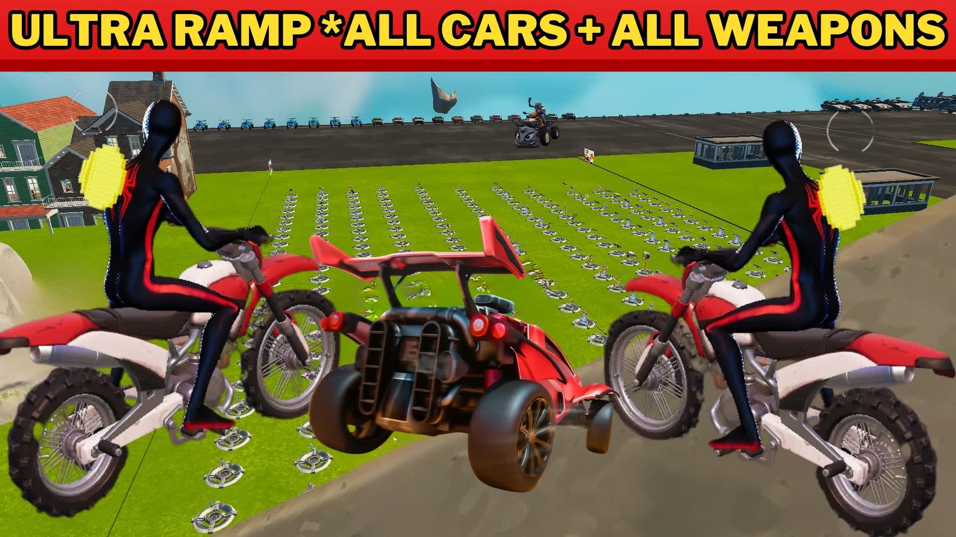 【注目の島】🔊ULTRA RAMP * ALL CARS + ALL WEAPONS