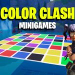 【注目の島】🌈 Color Clash Minigames 💥