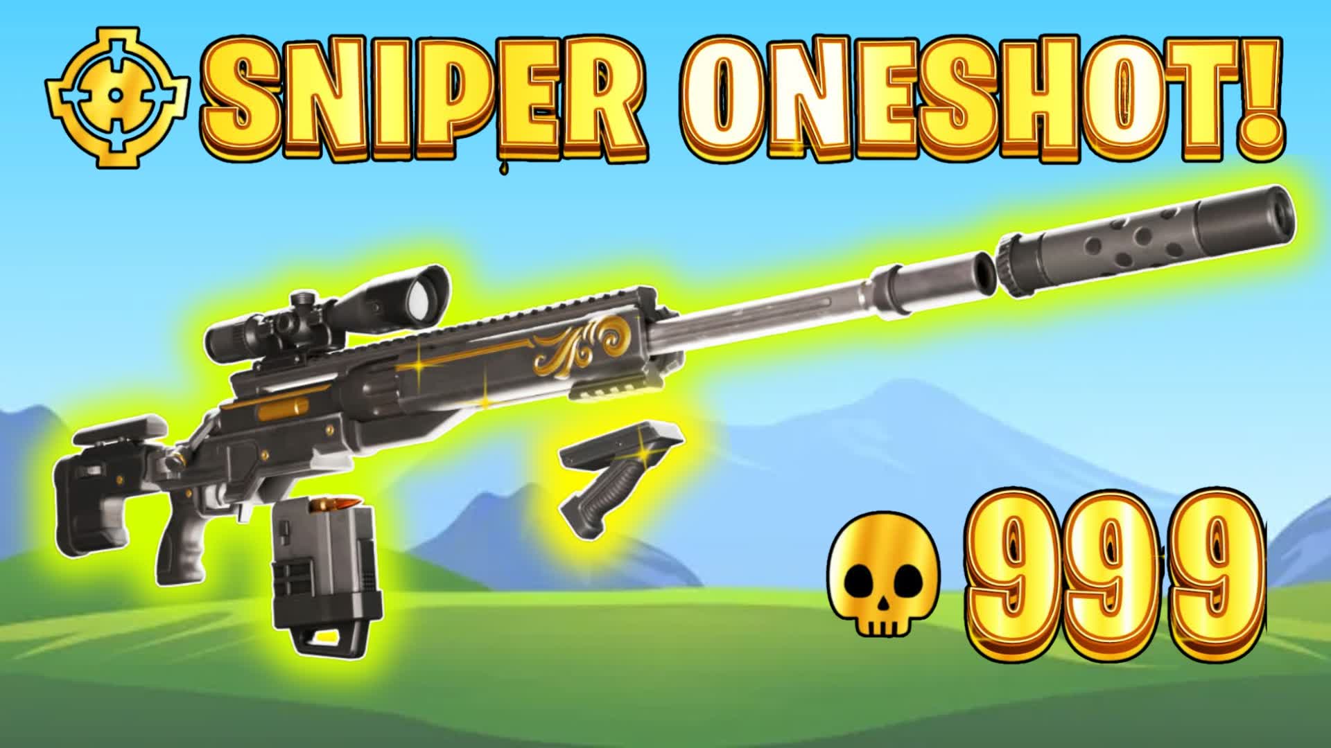 【注目の島】CARTOON SNIPER ONE SHOT 🎯