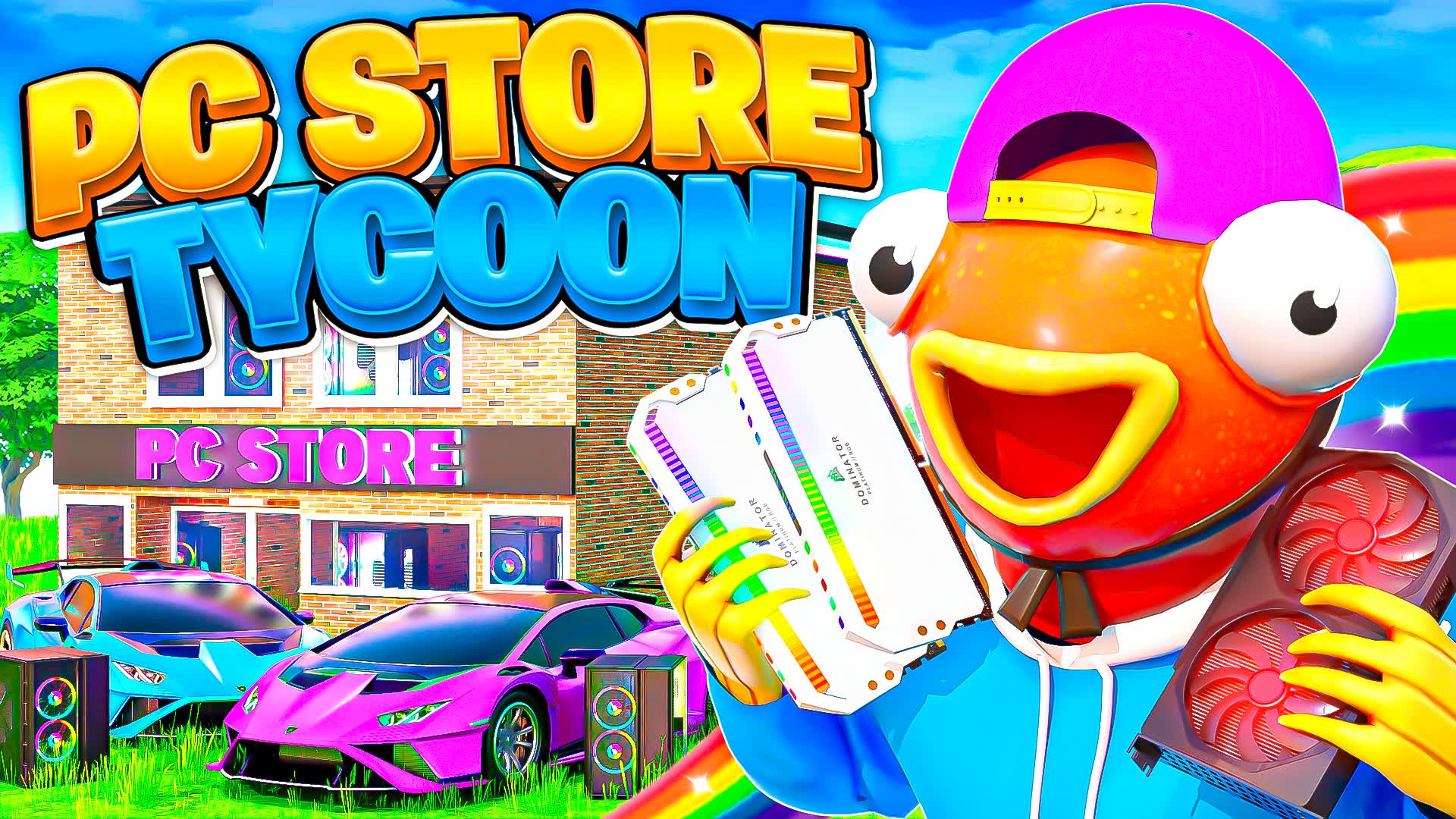 【注目の島】PC STORE TYCOON 💻