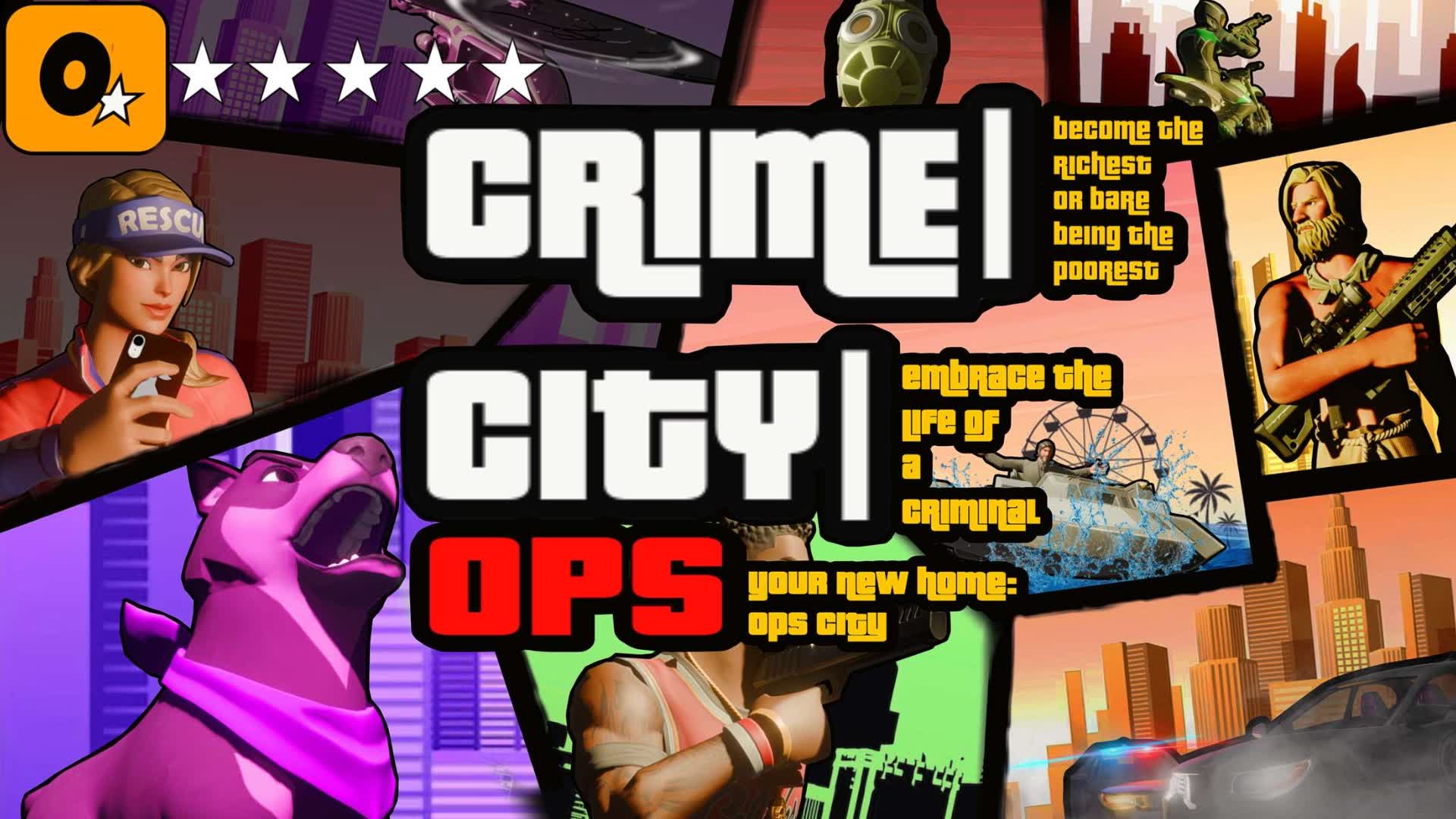 【注目の島】🏙️🚗CRIME CITY OPS - FFA/RP🚗🌆