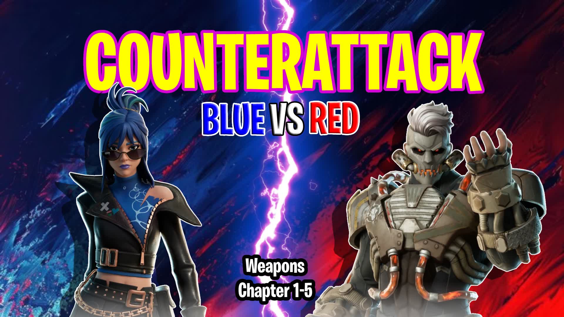 【注目の島】Counterattack - Red vs Blue