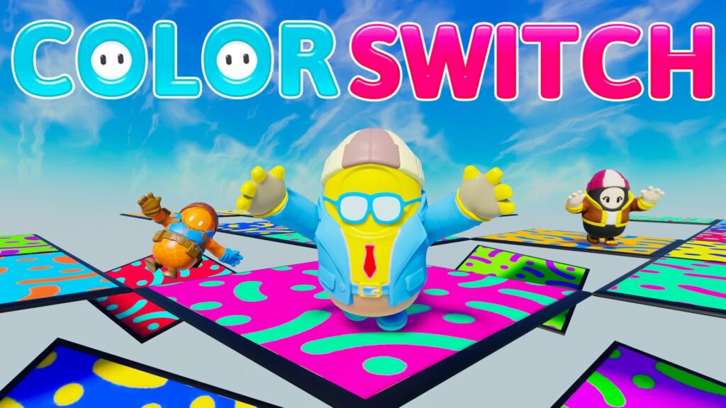 【注目の島】😀Fall Guys Color Switch🌈