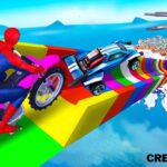 【注目の島】🚨DRIFT RAMP ROAD CARS GAME 2.0