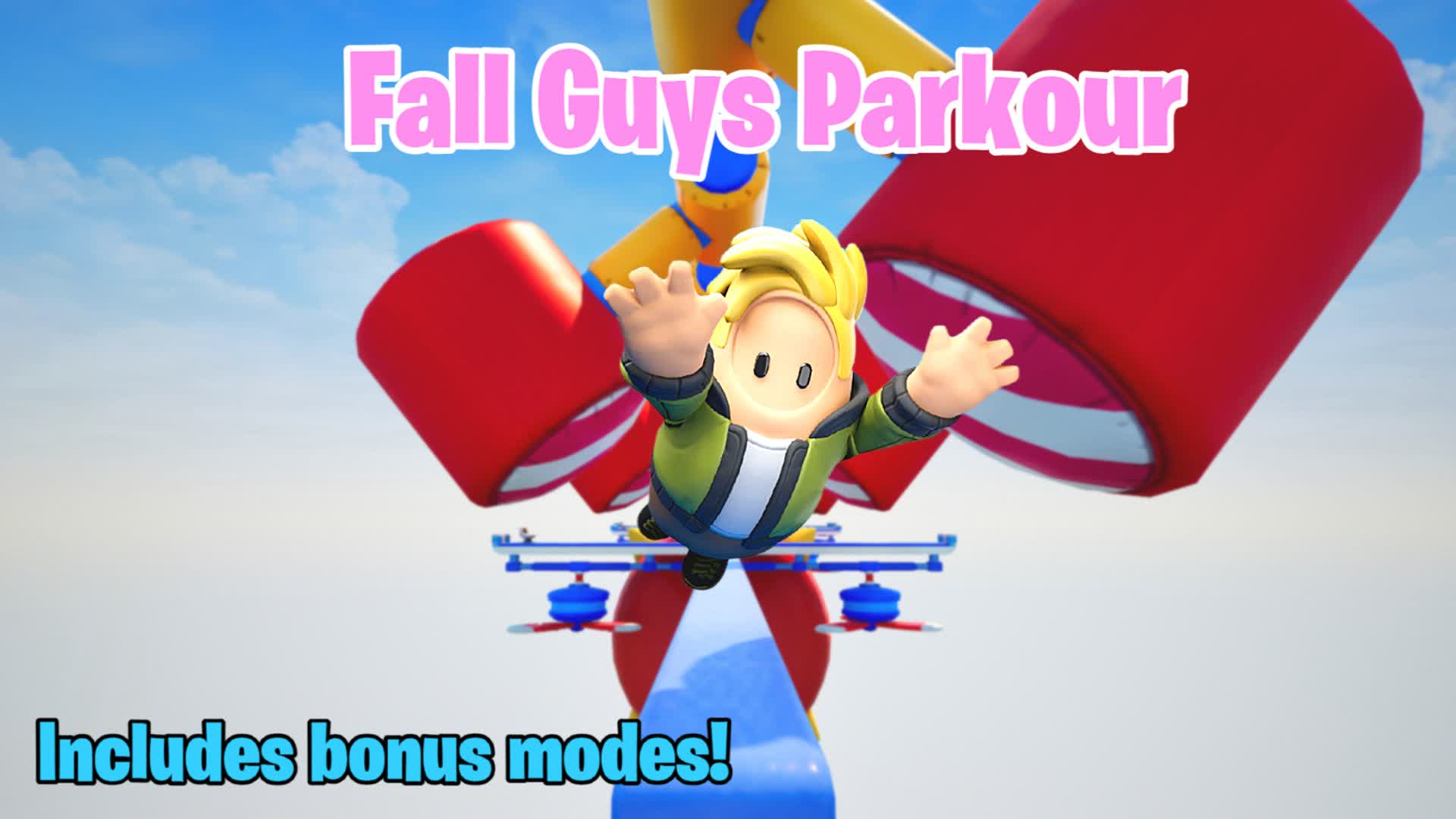 【注目の島】Fall Guys Parkour 100+ Levels