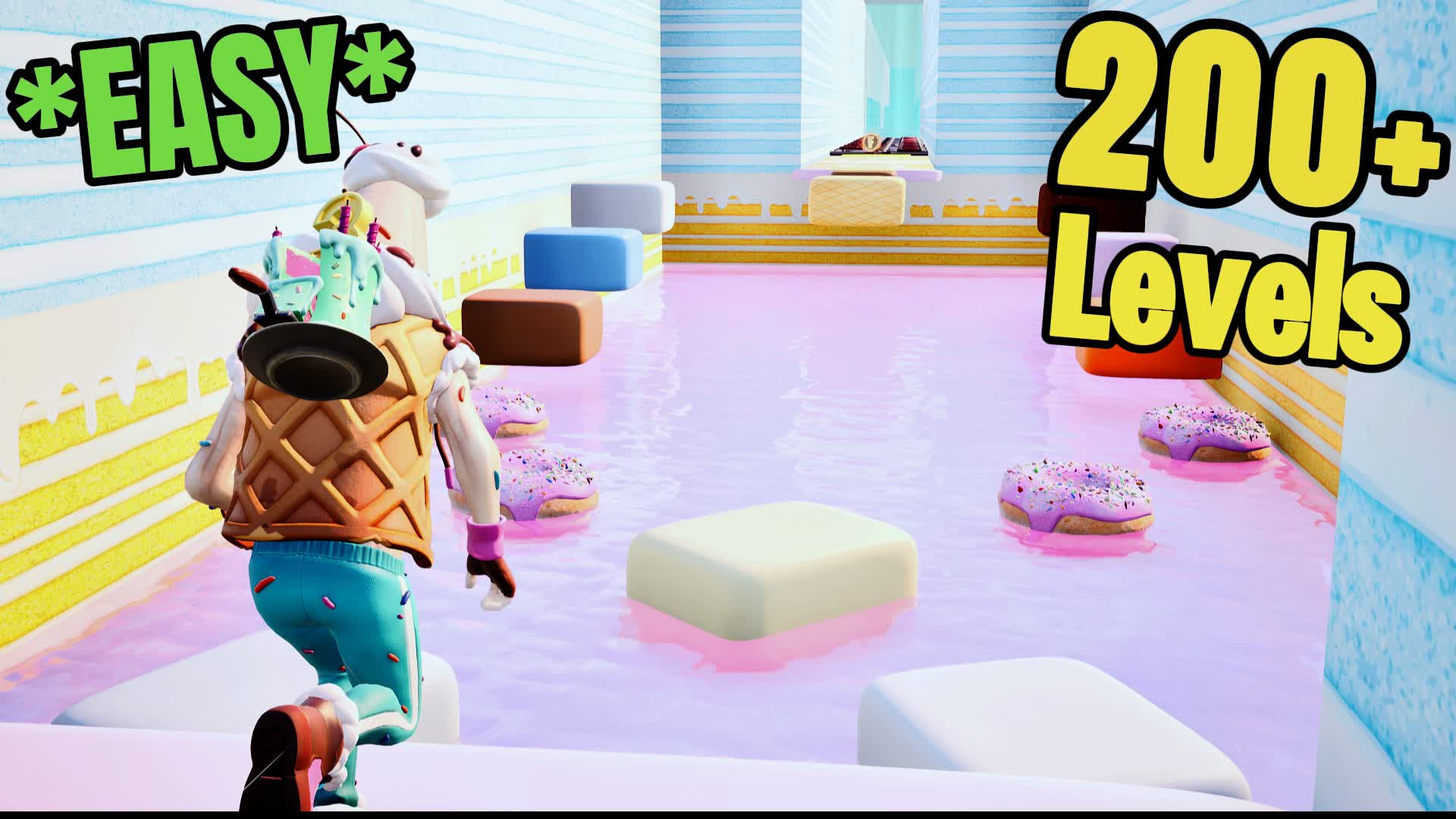 【注目の島】🍰200 Levels Cake Deathrun🍰