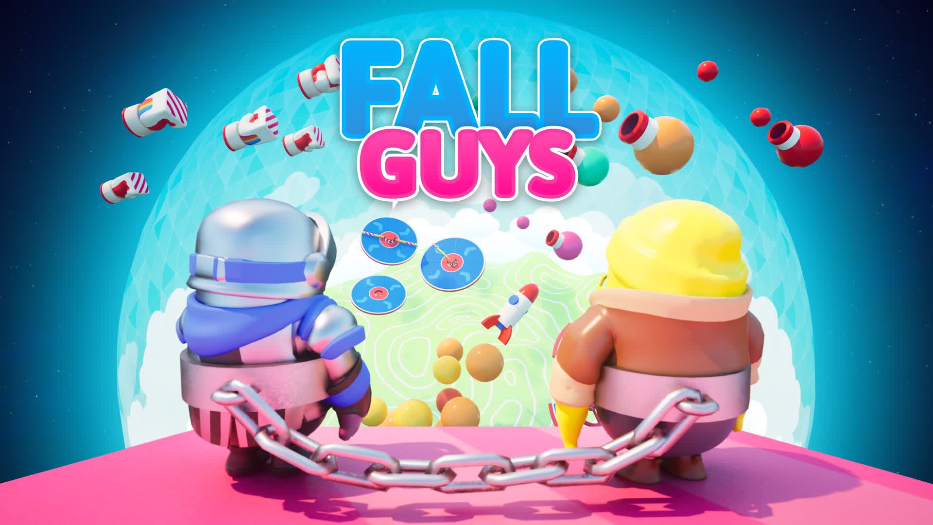 【注目の島】Fall Guys Chained Together🔗