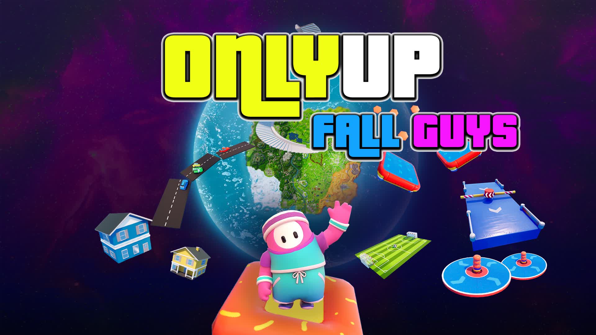 【注目の島】OnlyUp Fall Guys 🚀