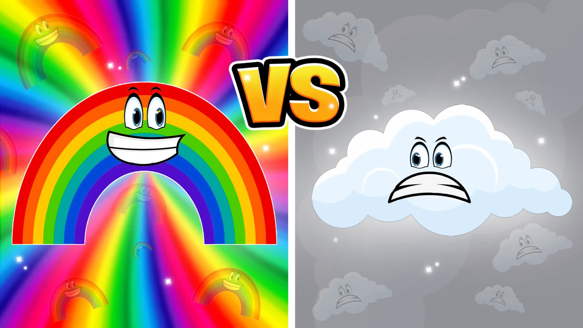 【注目の島】🌈 Rainbow vs Angry Cloud ☁️ SUMMER🌞