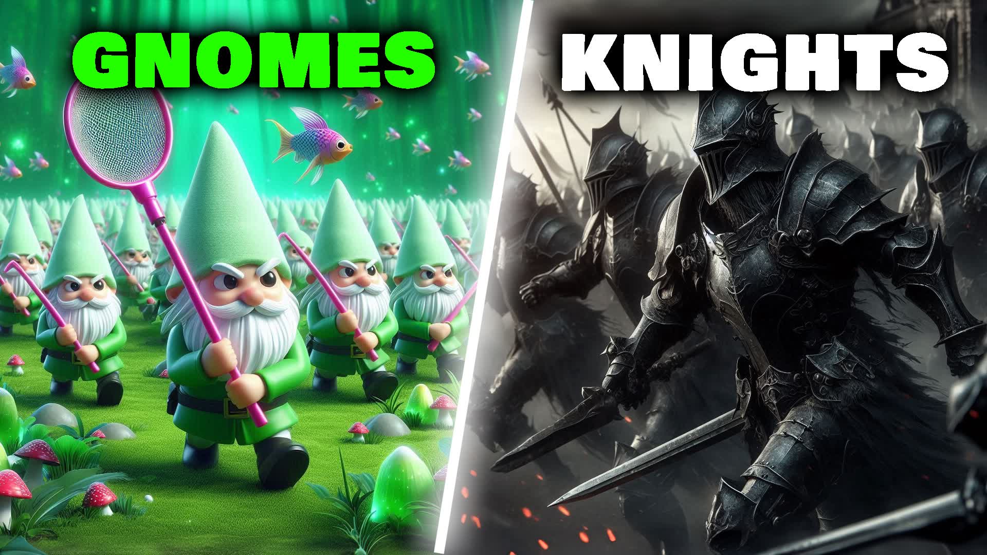 【注目の島】🧙‍♂️GNOMES VS KNIGHTS ⚔️