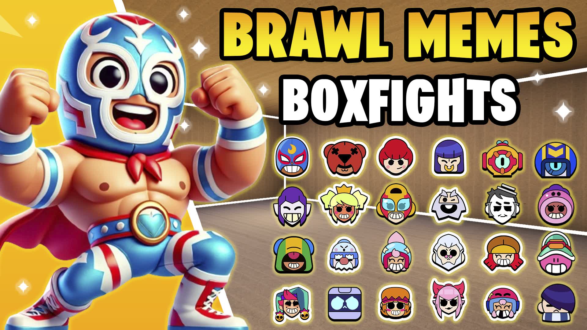 【注目の島】BRAWL MEMES BOX PVP 😂📦