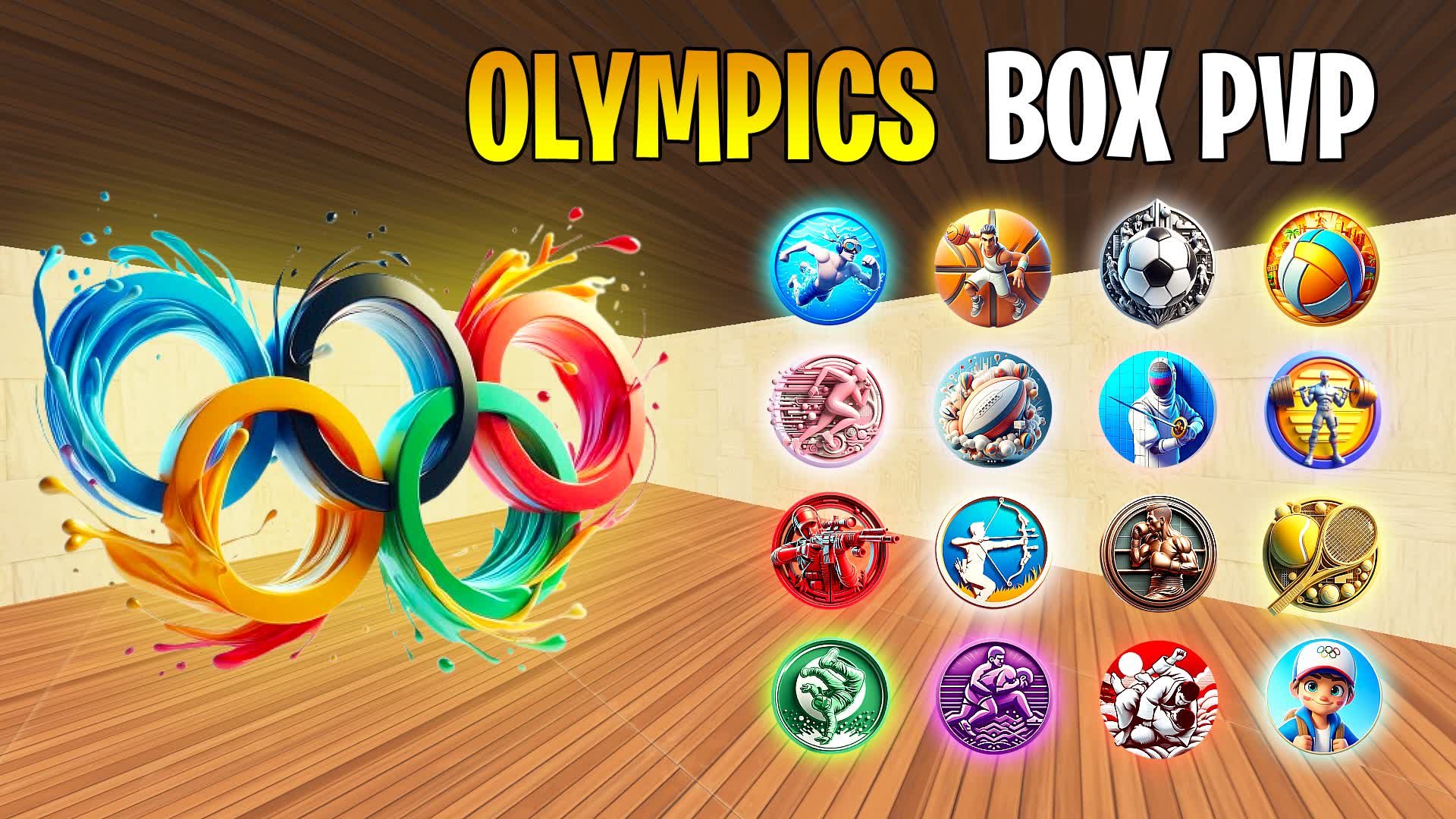 【注目の島】OLYMPICS BOX PVP📦