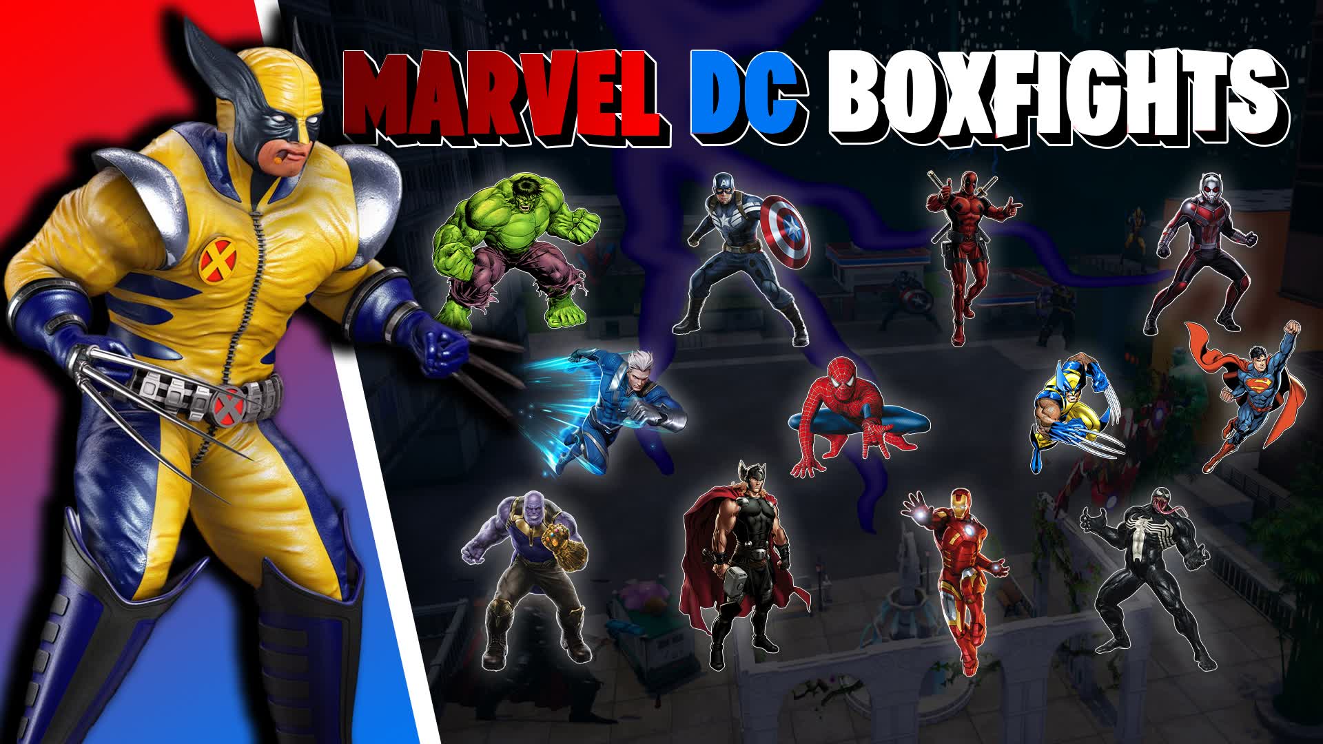 【注目の島】🦸‍♂ Marvel DC Boxfights 📦