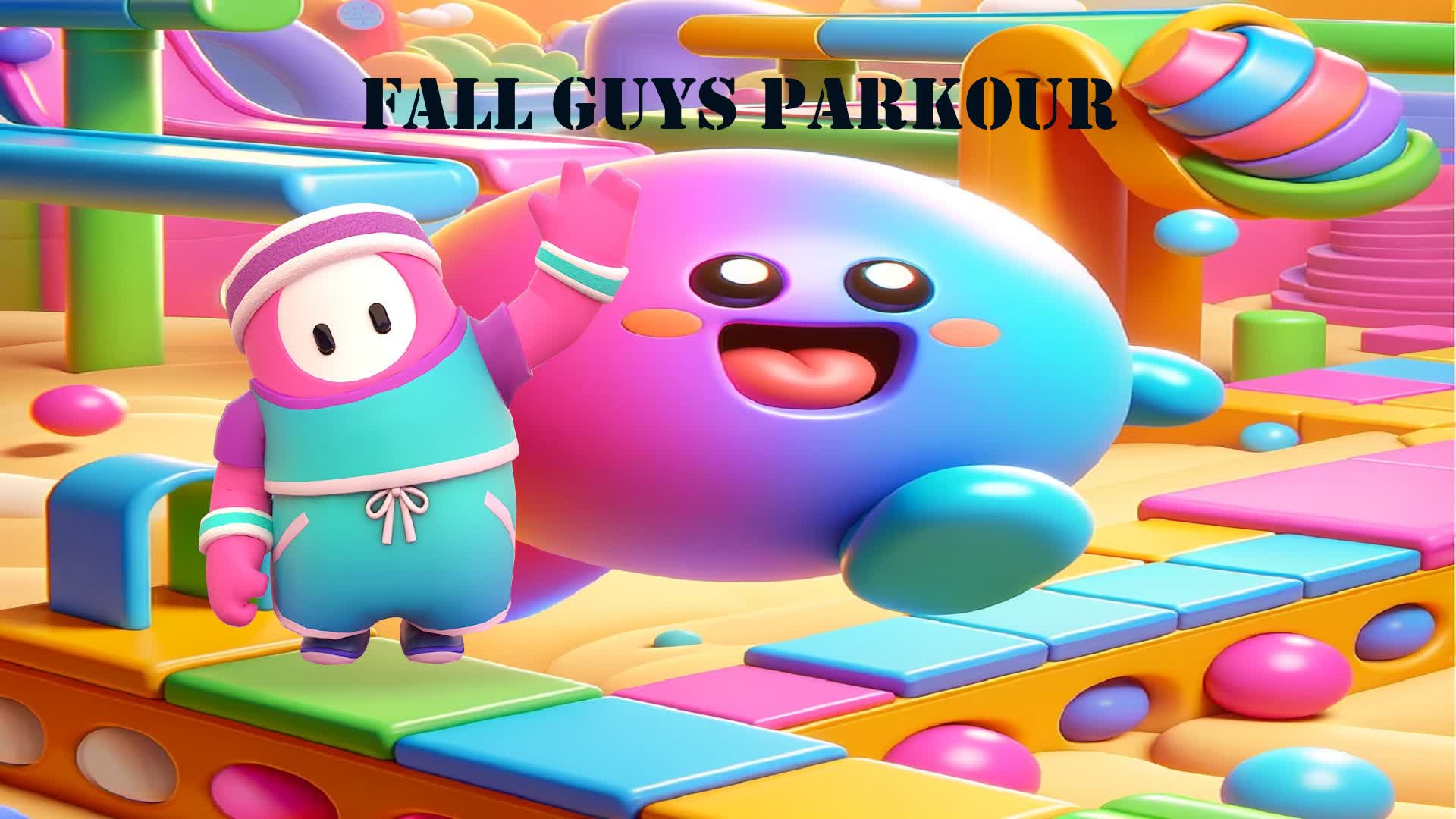 【注目の島】FALL GUYS PARKOUR