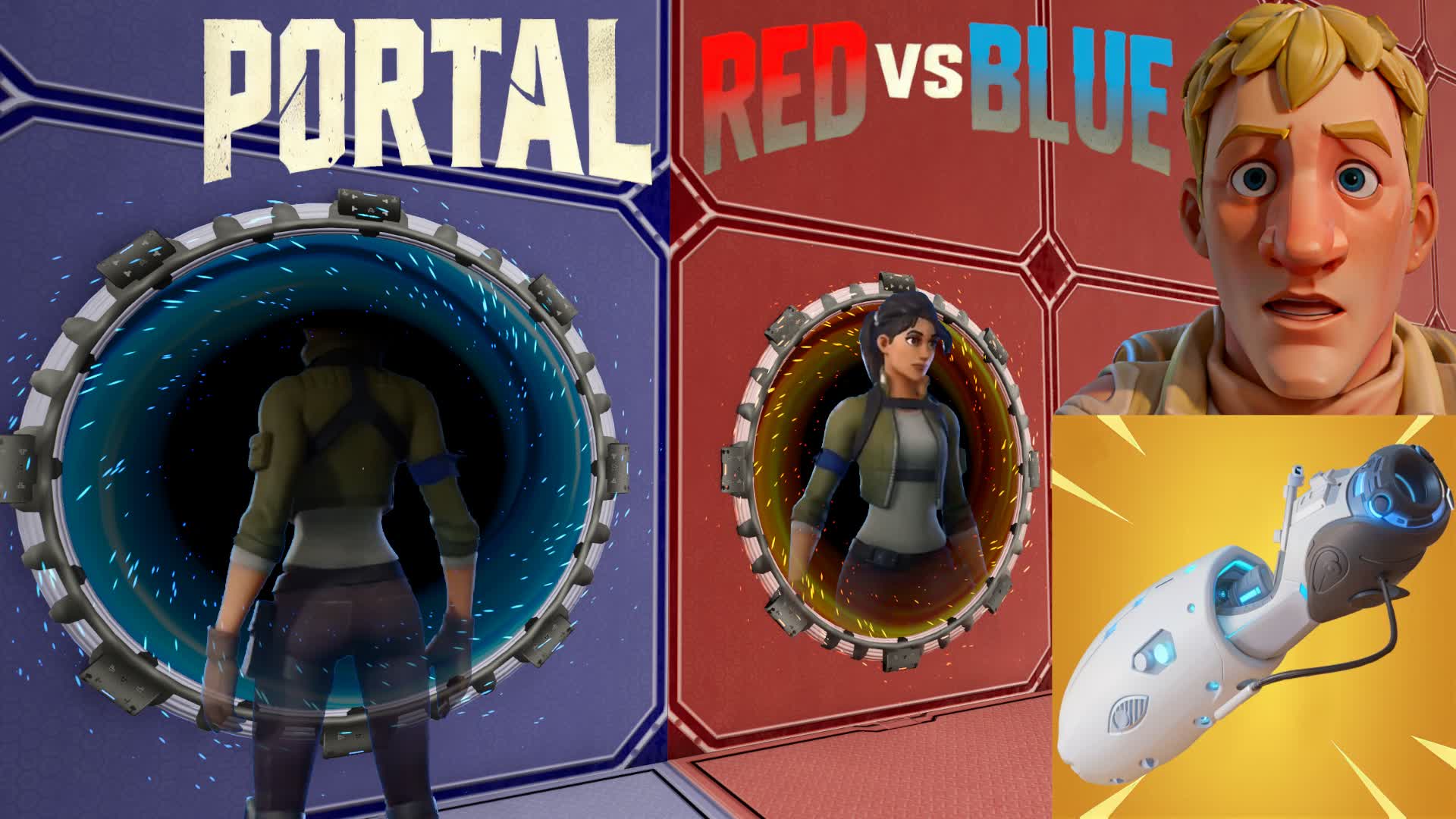 【注目の島】Portal Red vs Blue