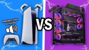 【注目の島】AMAZING PLAYSTAAIONN VS PC 💙💜