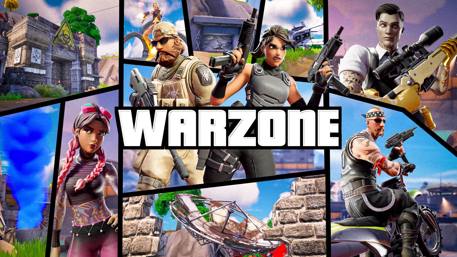 【注目の島】WARZONE - CAPTURE THE FLAG 🚀🚩