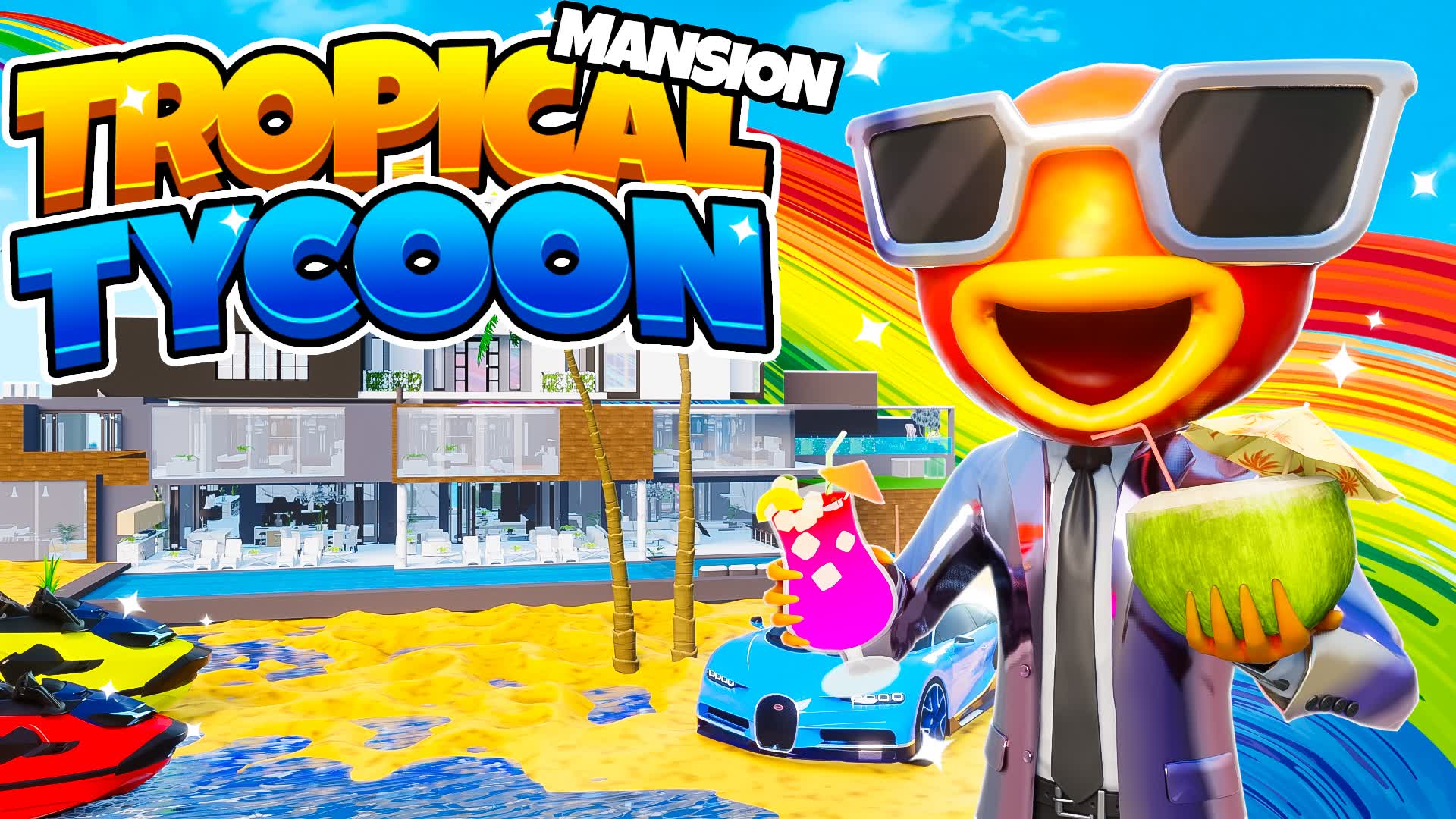 【注目の島】TROPICAL MANSION TYCOON🌴