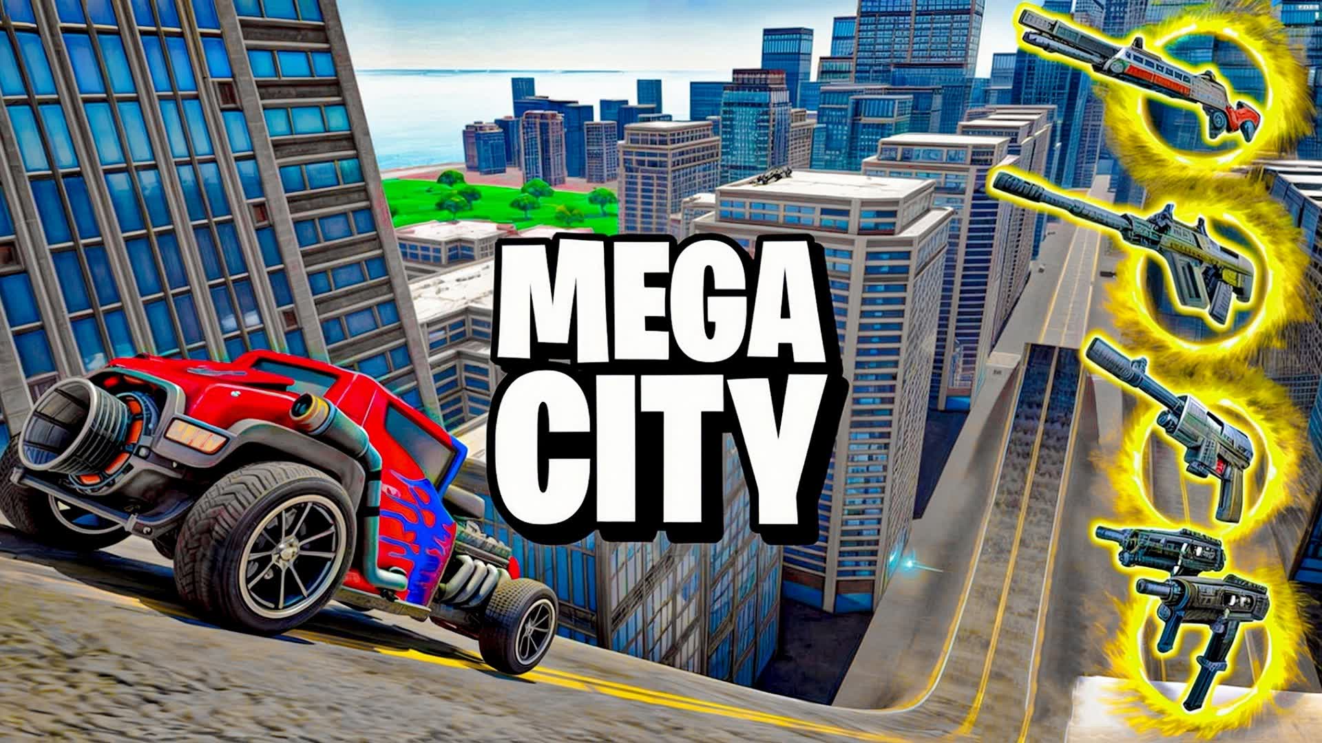 【注目の島】🏙️MEGA CITY FFA - ALL WEAPONS