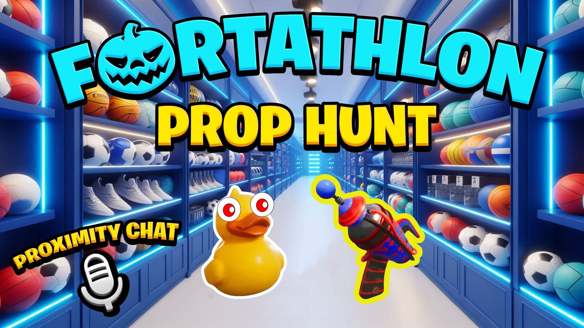 【注目の島】FORTATHLON PROP HUNT 🏀