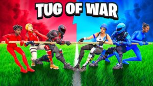 【注目の島】RED VS BLUE TUG OF WAR