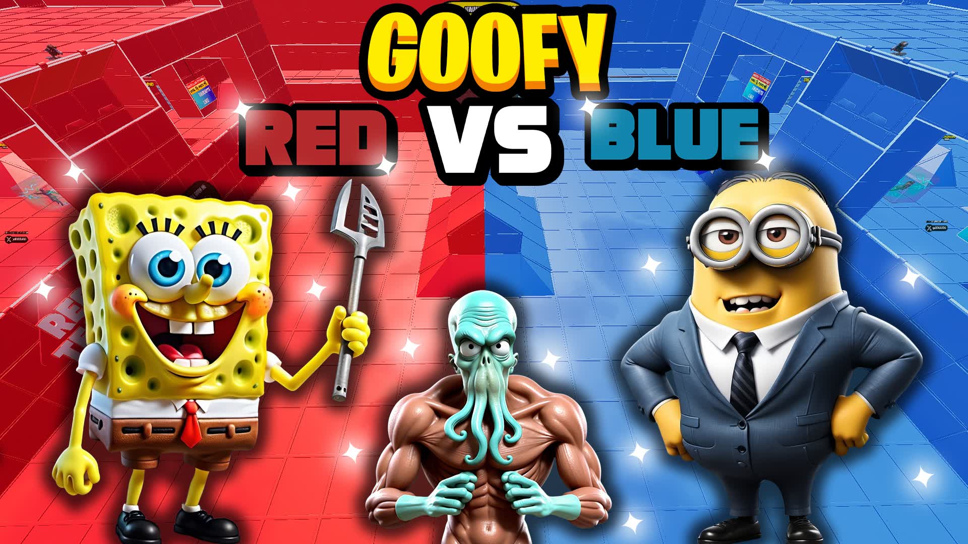 【注目の島】🤪 GOOFY 🔴 RED VS BLUE 🔵