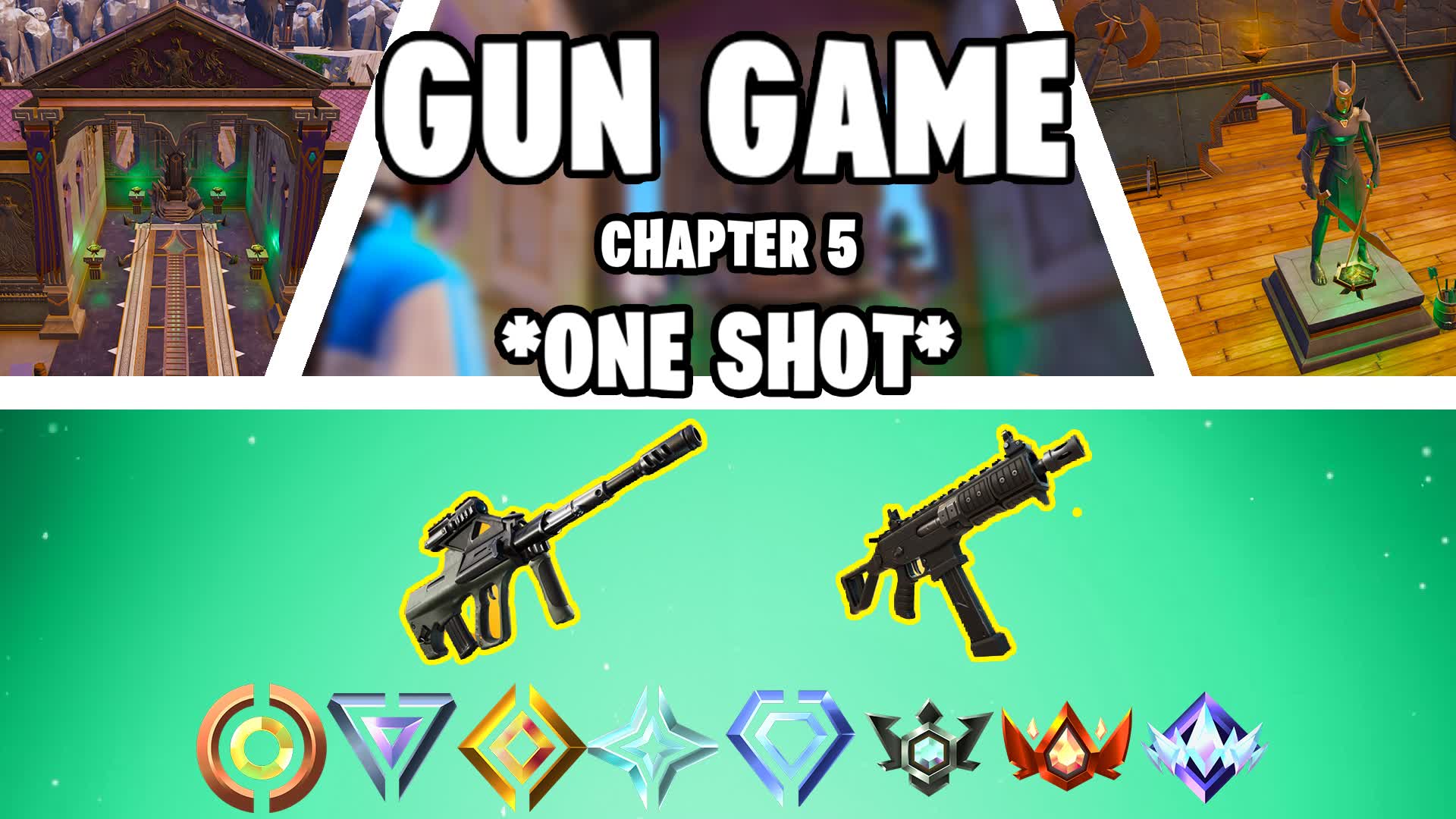 【注目の島】🎯 GUN GAME - CHAPTER 5 ONE SHOT🔫