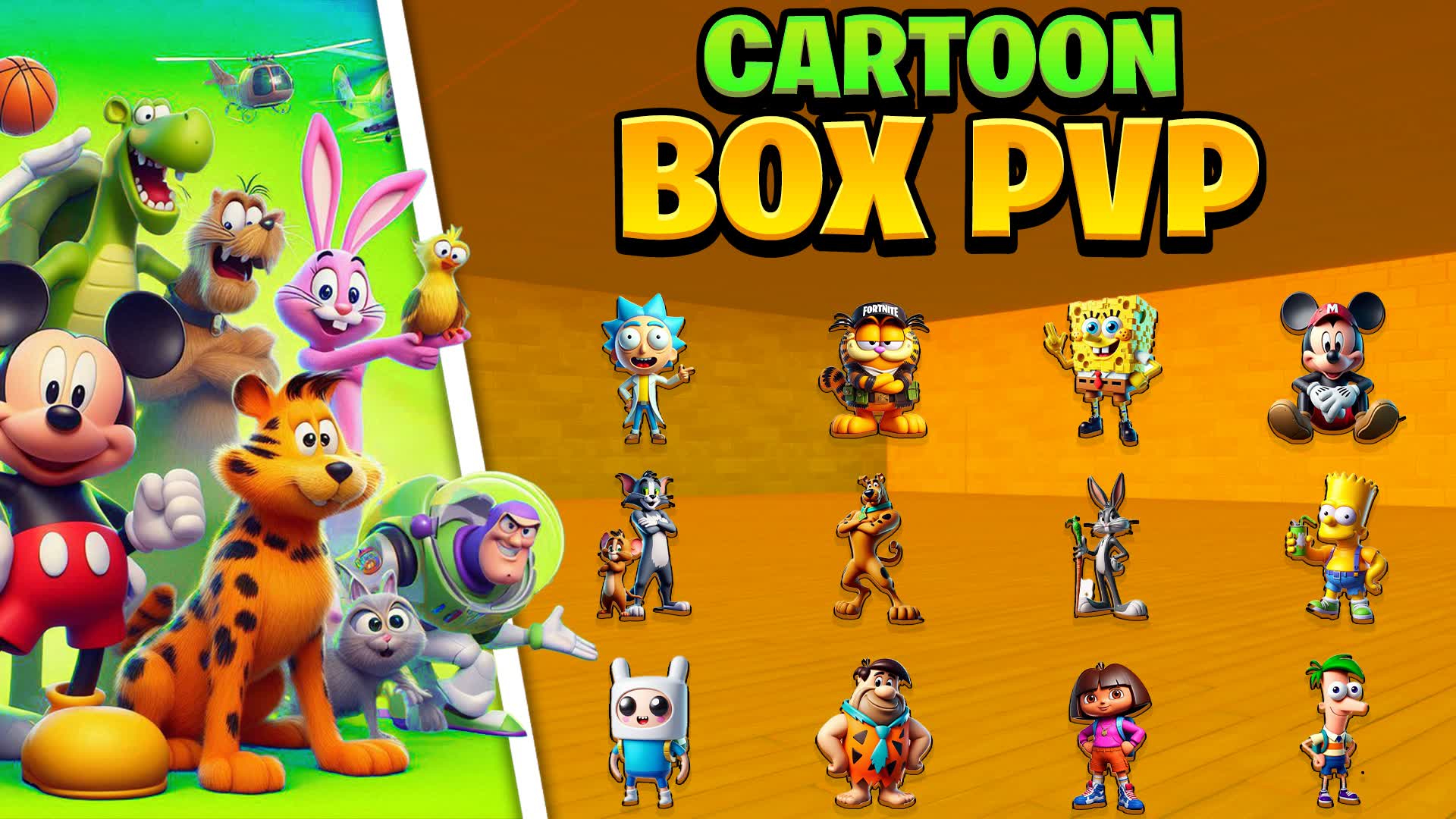 【注目の島】CARTOON BOX PVP 📦