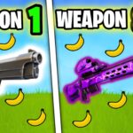 【注目の島】🍌GUN GAME 🔫 BANANA ONE SHOT