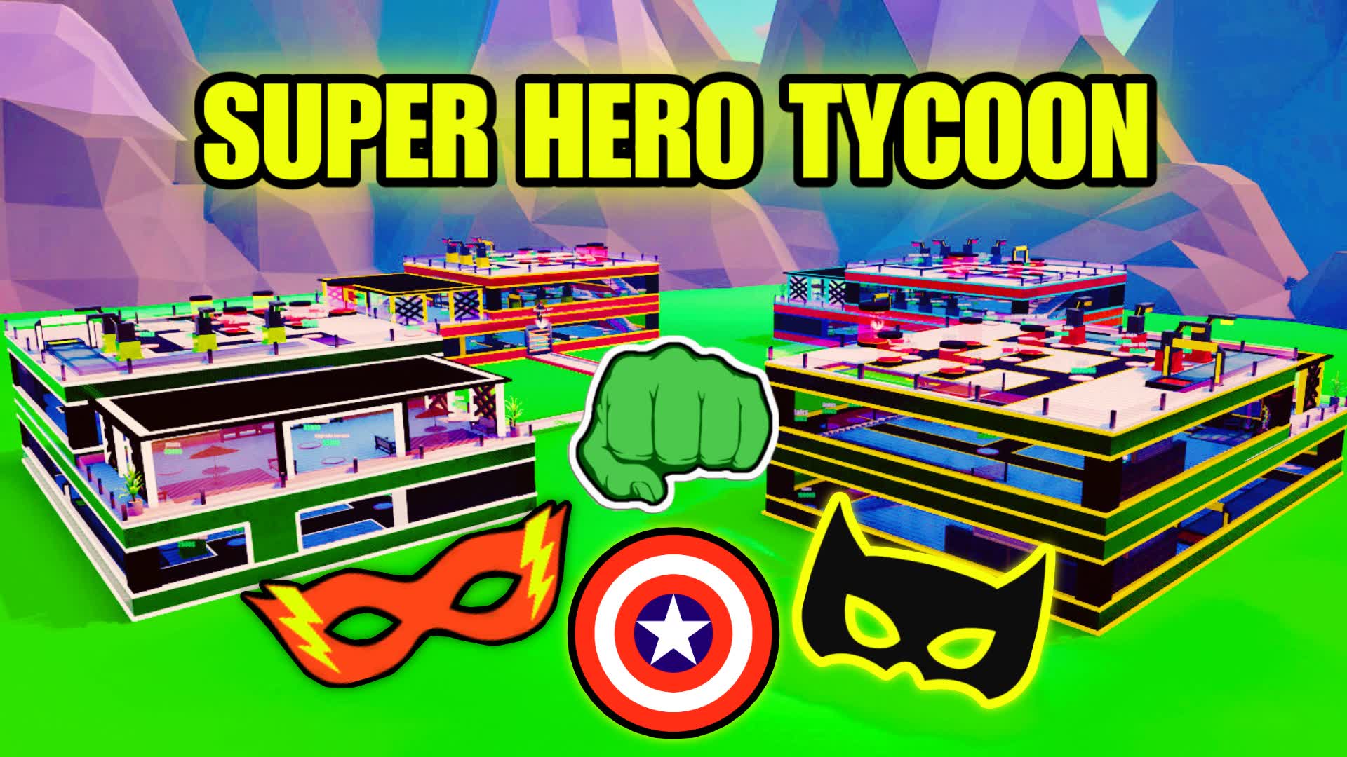 【注目の島】SUPER HERO TYCOON