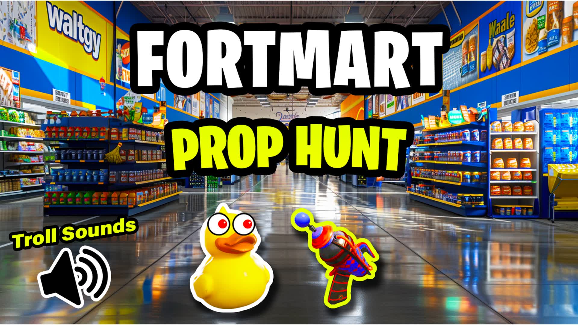 【注目の島】💎FORTMART MEGA PROP HUNT🛒