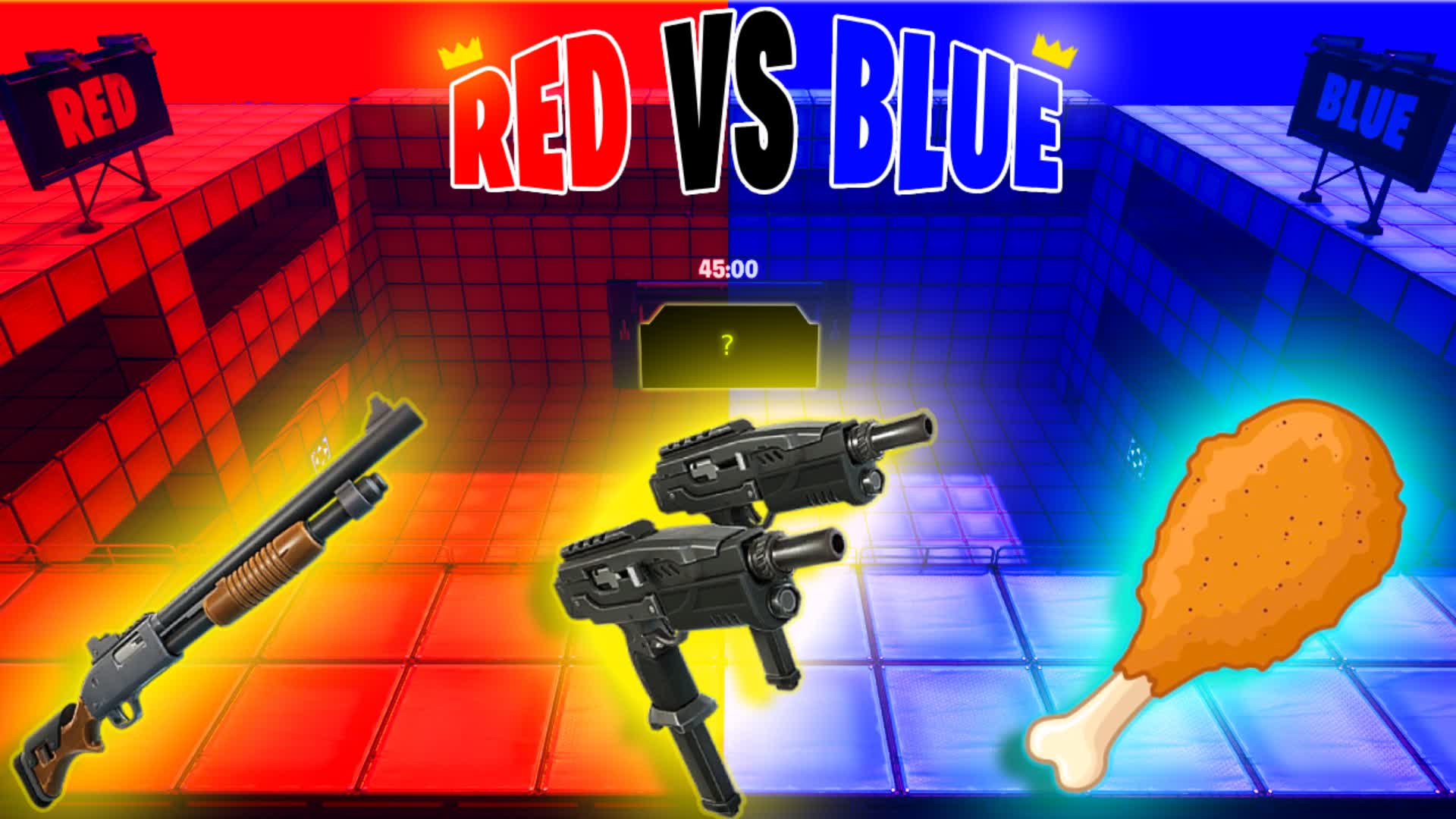 【注目の島】MEGA CRAZY RED VS BLUE 🔴🔵