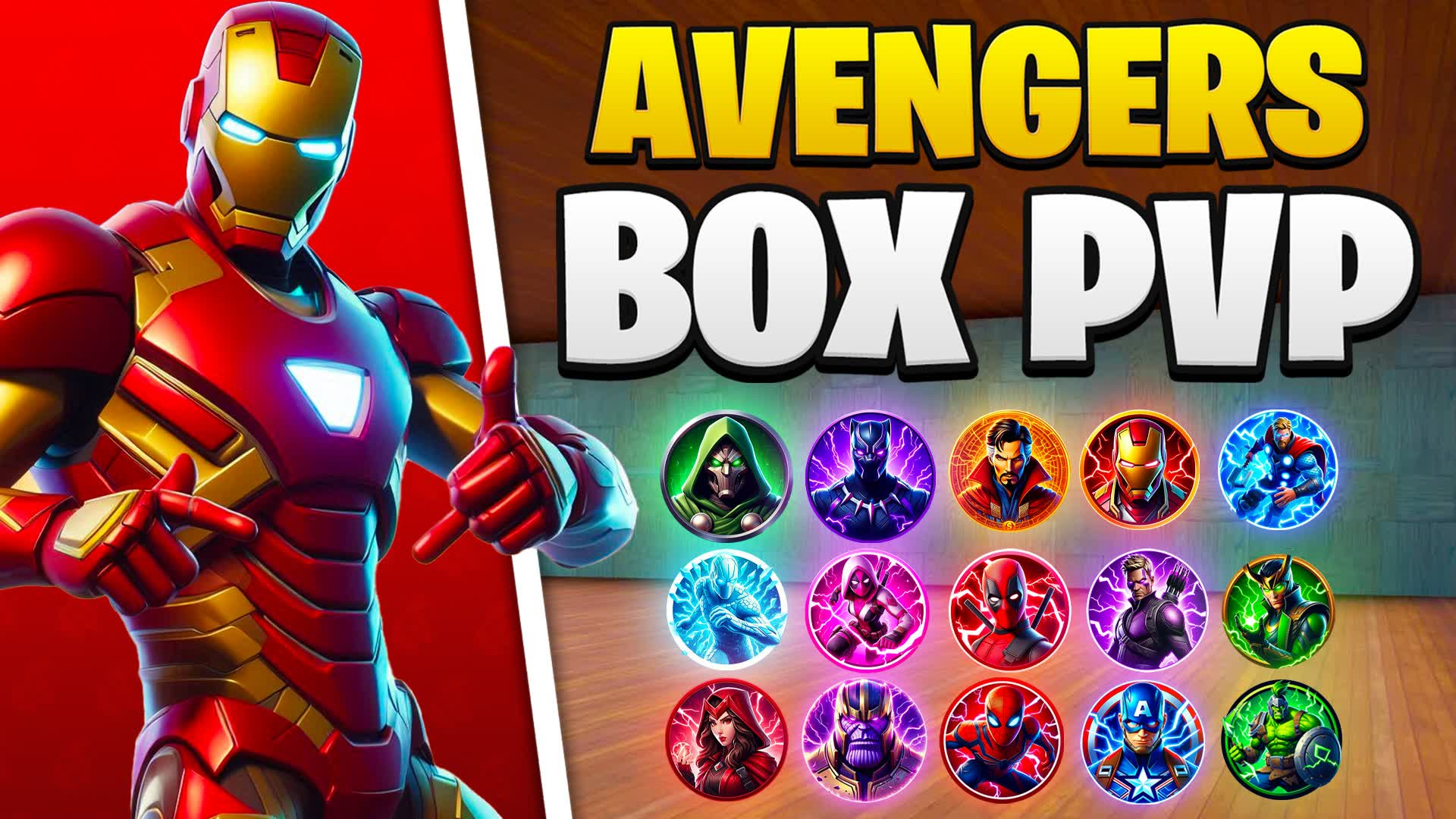 【注目の島】ULTIMATE AVENGERS BOX PVP 📦💪