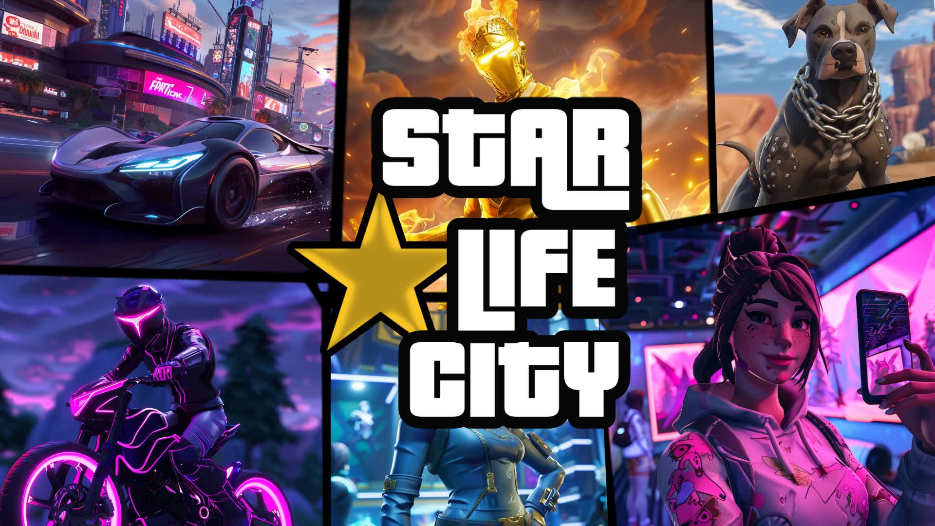 【注目の島】🚨STAR LIFE CITY🏙️-RP FFA🧈