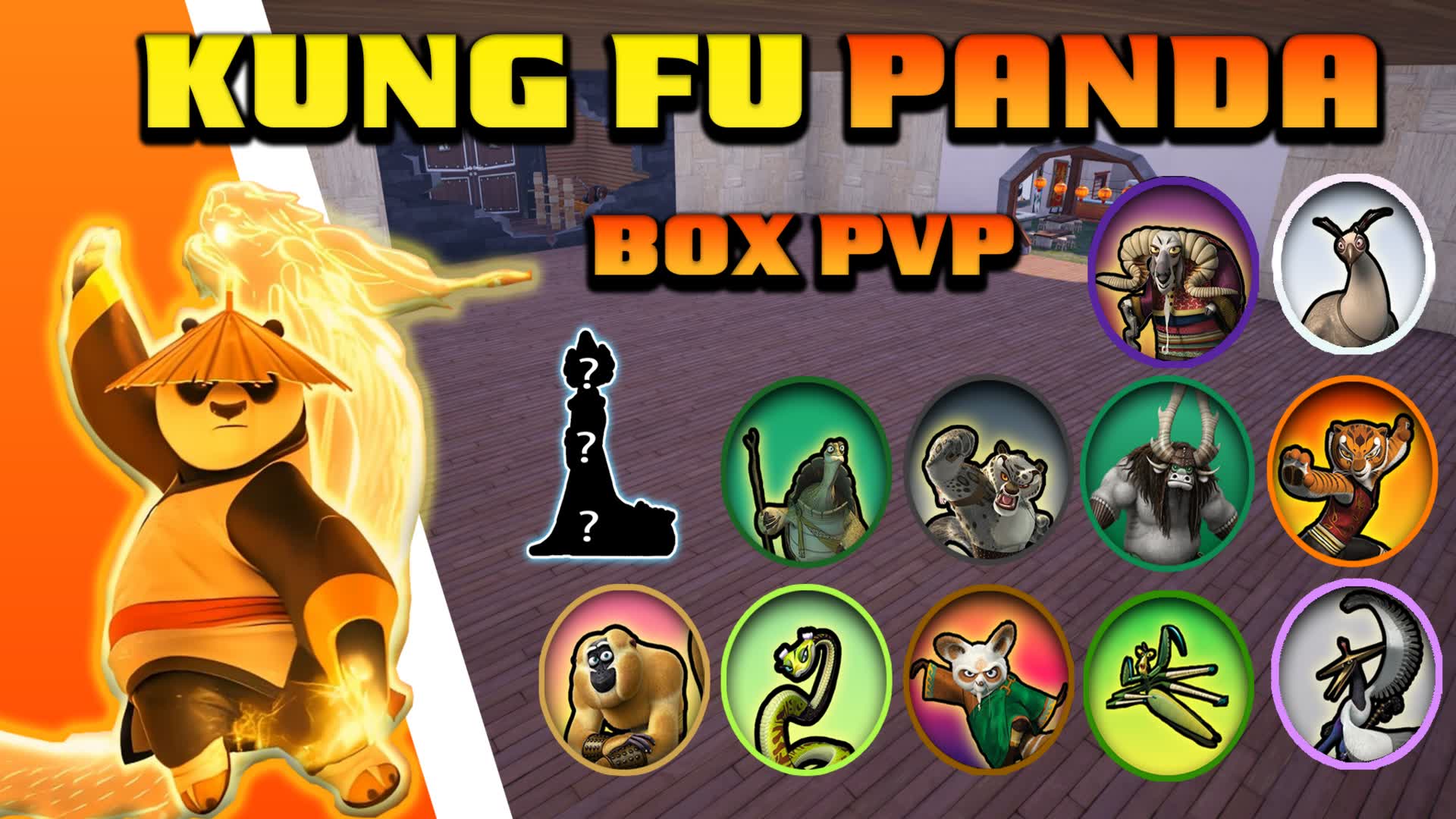 【注目の島】🐼 Kung Fu Panda Box PvP 📦