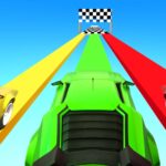 【注目の島】CRAZY COLOR DEATHRUN🌈 DRIVE CAR RACE🏎️