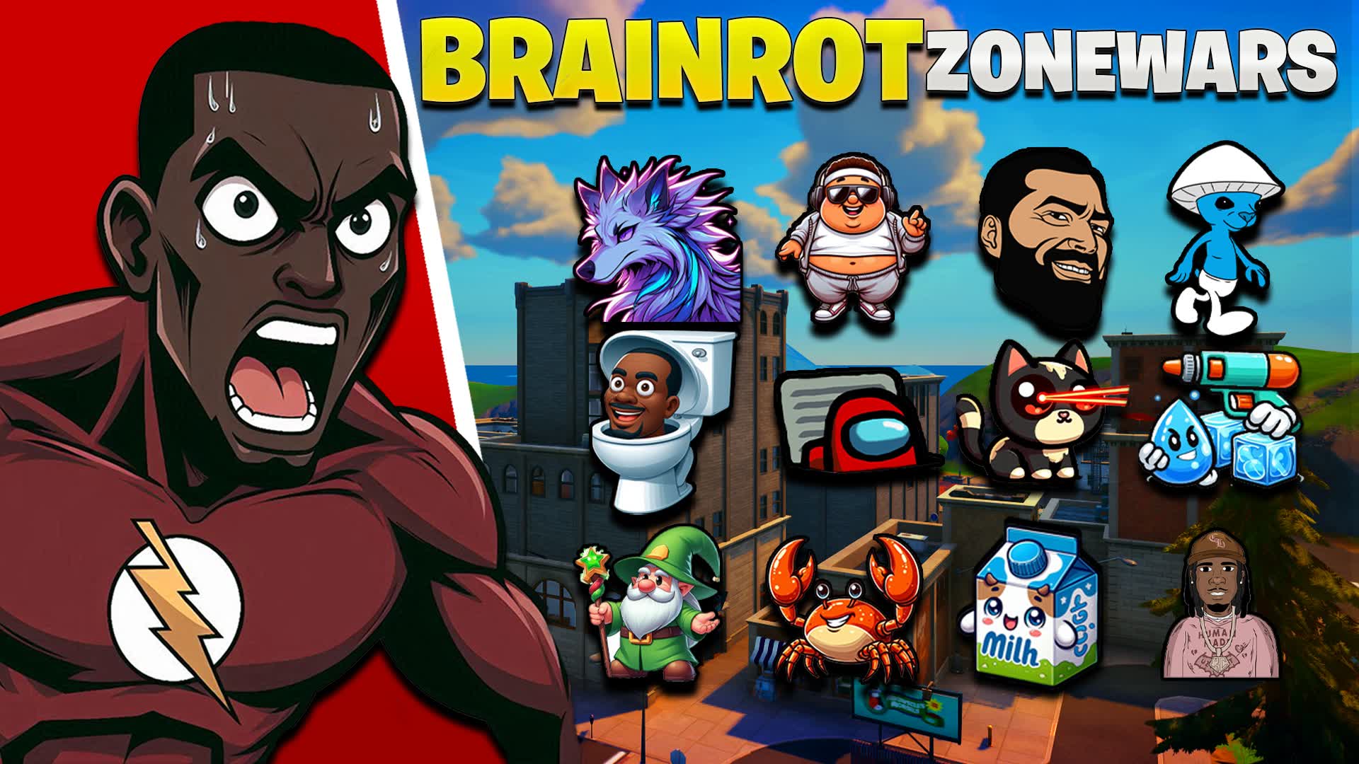 【注目の島】🧠 Insane Brainrot Zone Wars