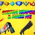【注目の島】💥ALL CUSTOM WEAPONS & MUSIC - FFA 🎵