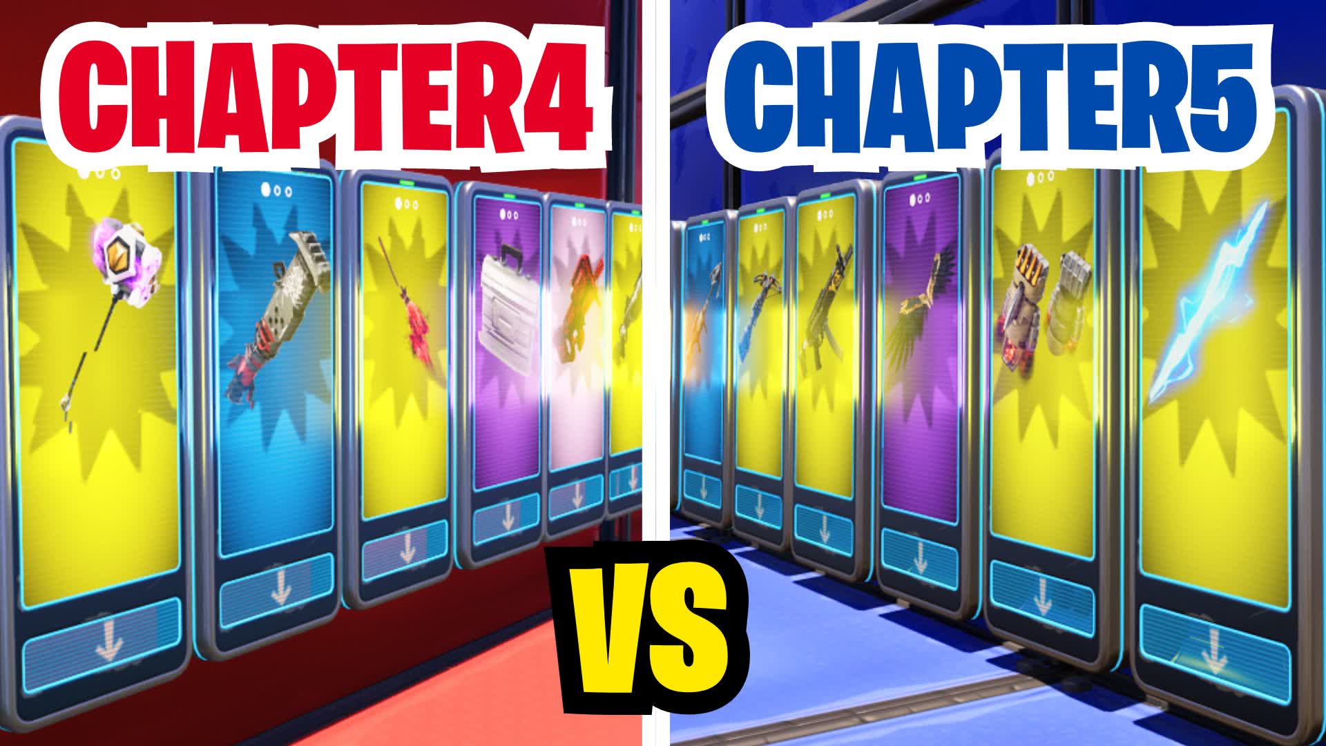 【注目の島】🔴CHAPTER4 VS CHAPTER5🔵