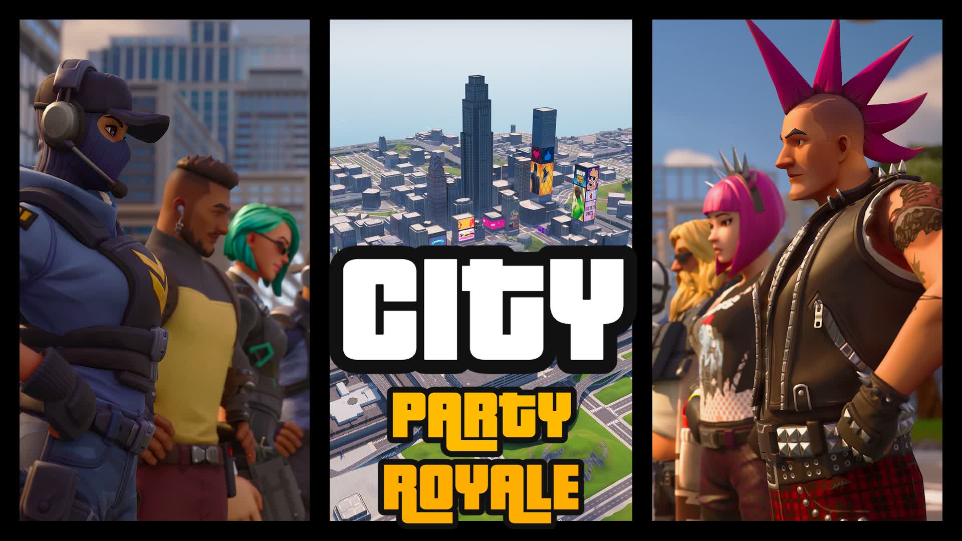 【注目の島】CITY  PARTY ROYALE - RP🏙️