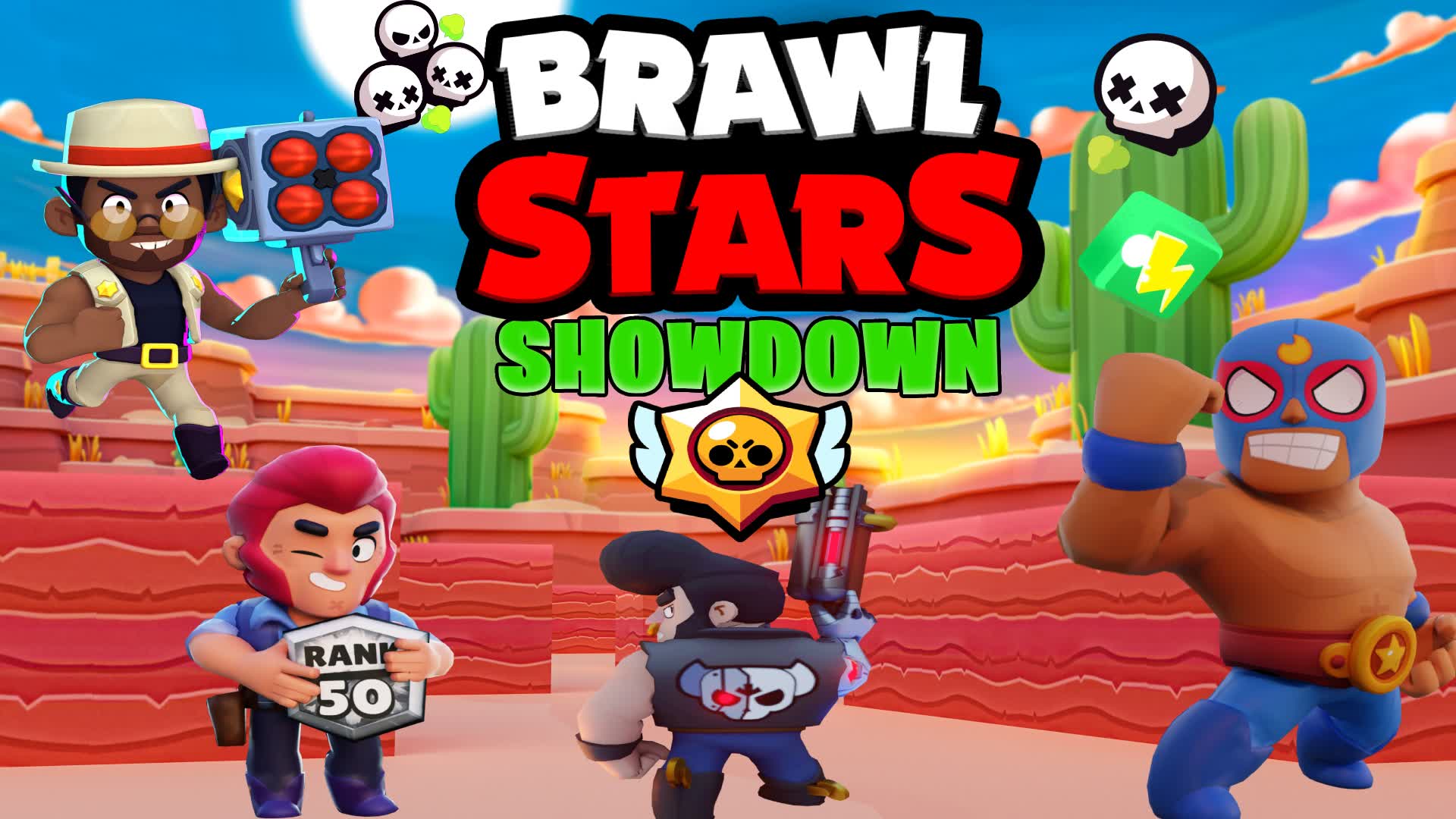 【注目の島】🎯RANKED BRAWL STARS SHOWDOWN🌵💀