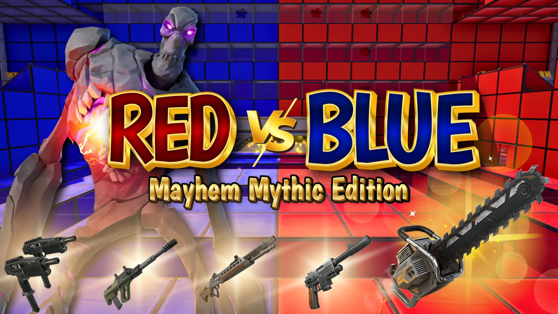 【注目の島】🔴🔵 Red vs Blue Mayhem Mythic Edition ⭐