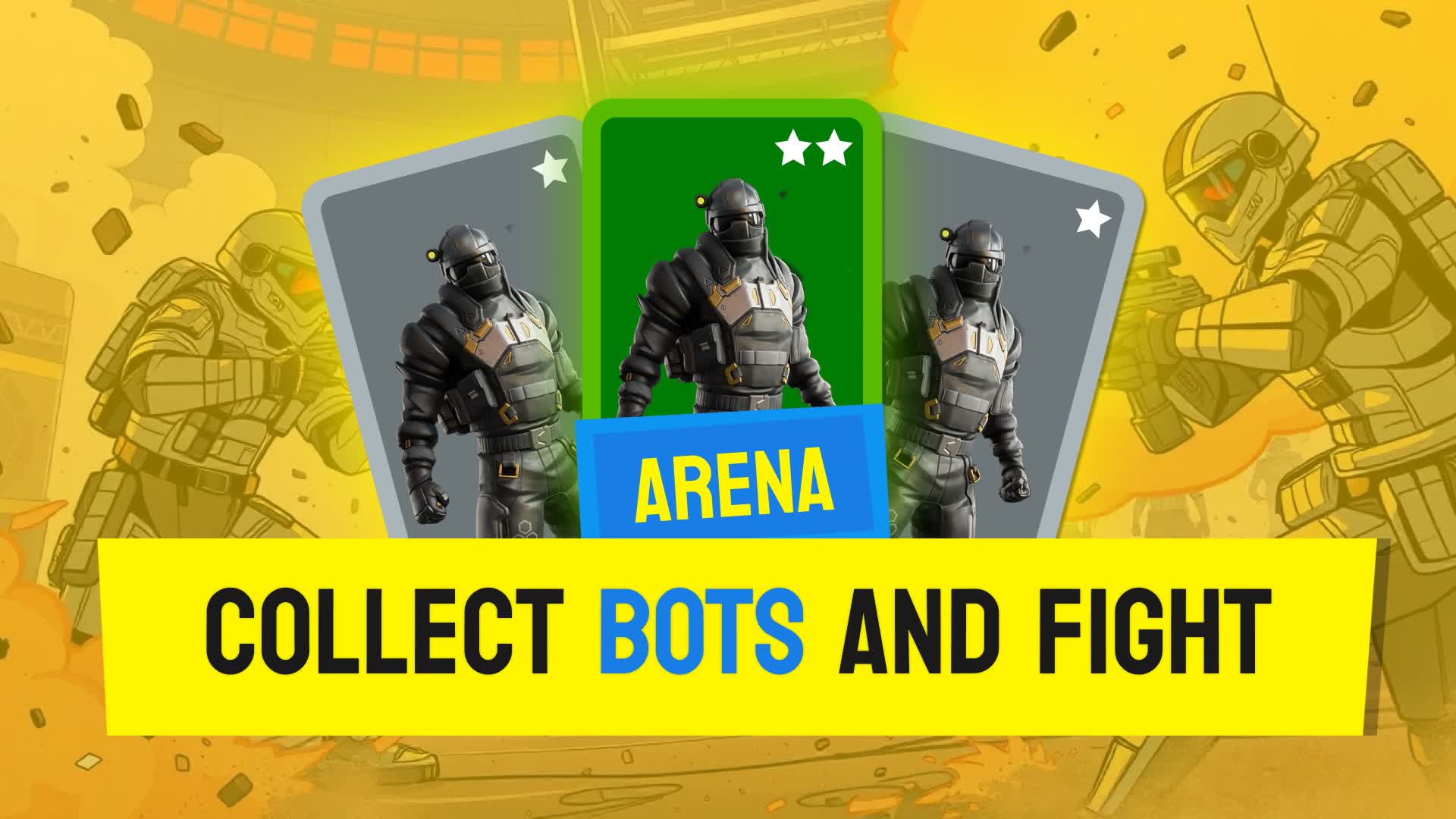 【注目の島】Bots Arena: Prepare and Fight