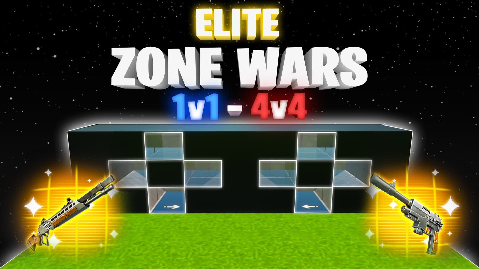 【注目の島】Elite Zone Wars (1v1-4v4)